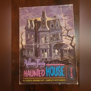 The Addams family polar lights vintage haunted house kit 1995 "as is"